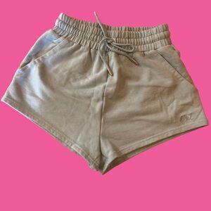 For Love And Lemons High Waisted Light Blue Cotten Athletic Shorts Size XS